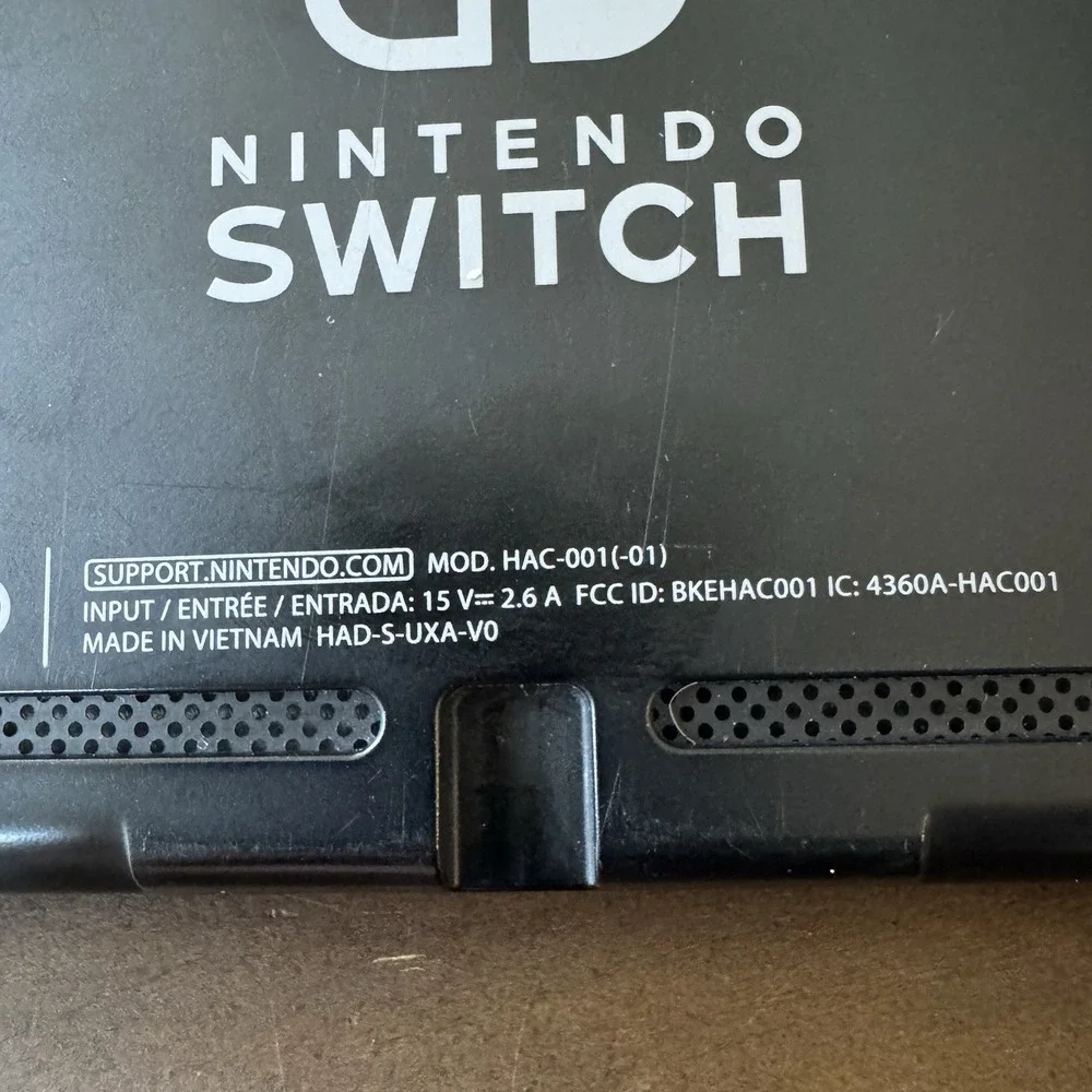 Nintendo Switch Console For Parts/Repair Good Screen Reset But Untested As Is